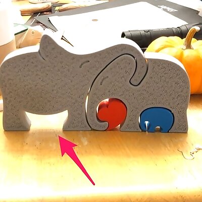 Elephant Puzzle Dad Modified