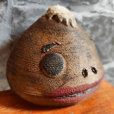 Wooden Goron Mask