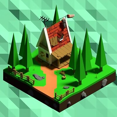 Low Poly House