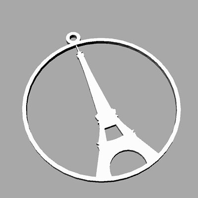 Ciondolo Torre Eiffel