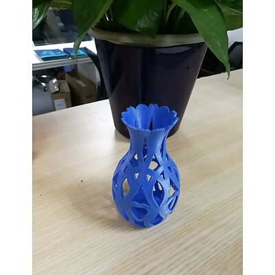 hollow out vase