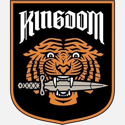 Kingdom faction badge The Walking Dead