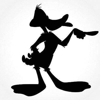 Warner Brothers cartoons 3d silhouettes