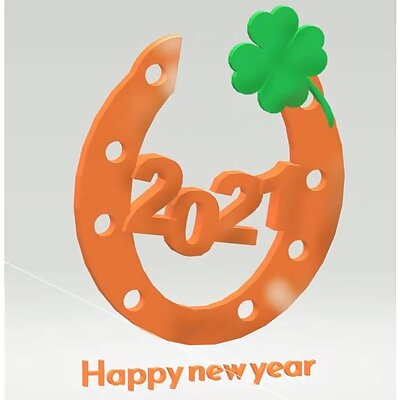Horseshoe 2021 happy new year