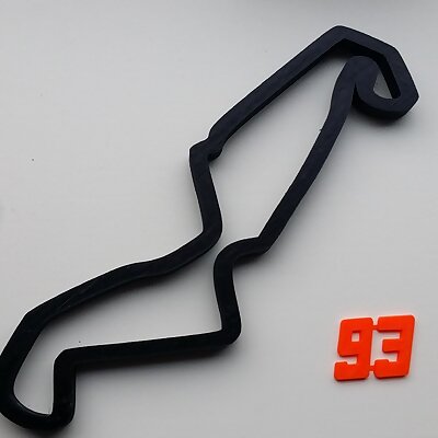 TT Assen Moto GP track outline