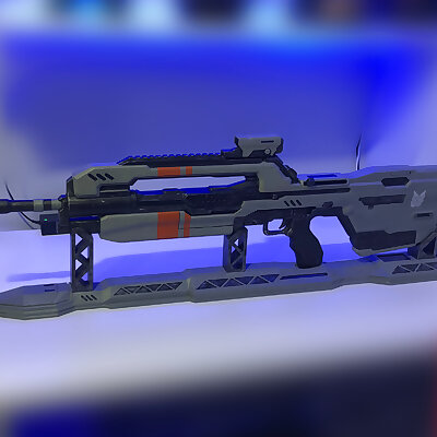 Halo 4 Battle Rifle Stand