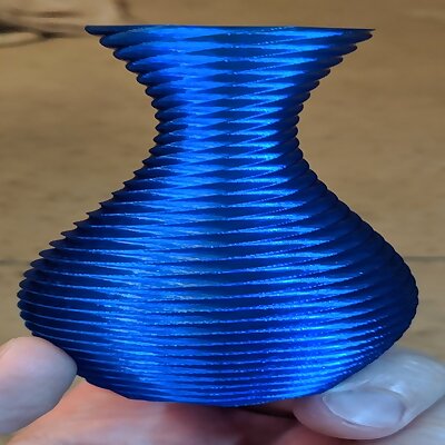 Textured Twist Vase