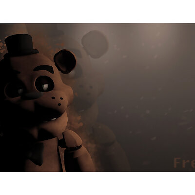 Freddy fazbear Head
