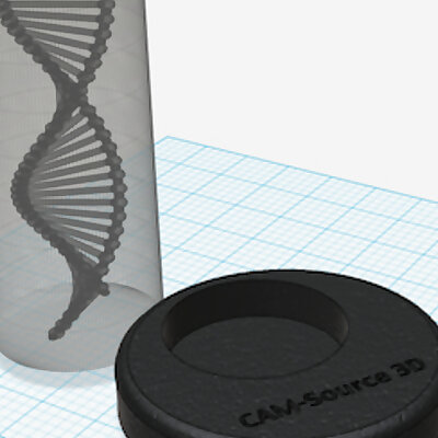 CAMSource 3D Encapsulated Double Helix