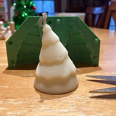 Christmas Tree Candle Mold