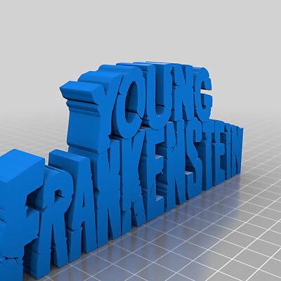 Young Frankenstein Title Font