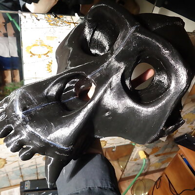 Realistic Gorilla Skull Mask