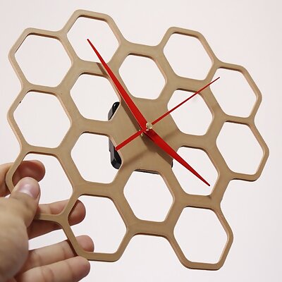 Honeycomb Clock