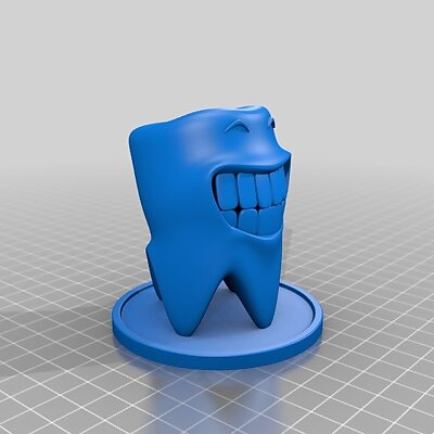 smile tooth with stand