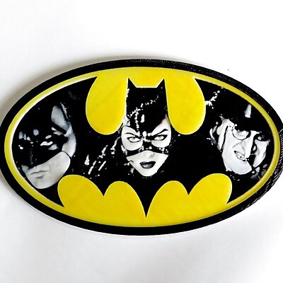 Placa logo Batman