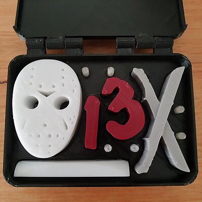 Jason Voorhees in a box