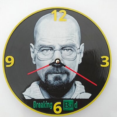 Reloj Breaking Bad 3D