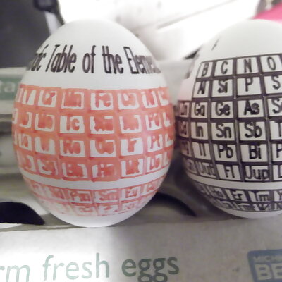 Eggbot Periodic Table