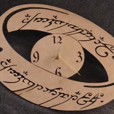 Lord of the rings Clock