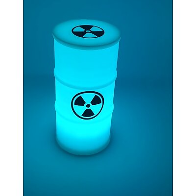 Nuclear drum lamp tealight
