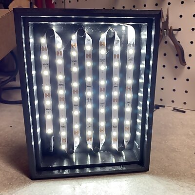 Lithophane Stand Light Box LED