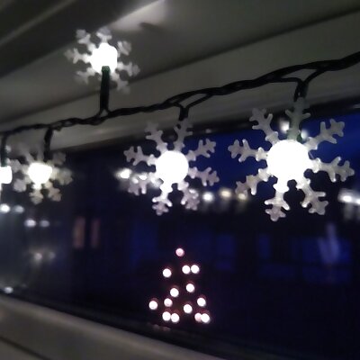 Snowflake For 5mm Led christmas light