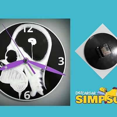 Reloj Homer3D