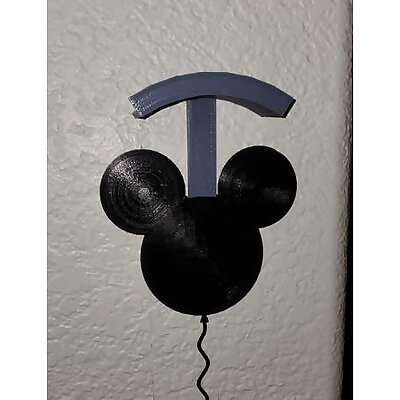 Mickey Mouse Ears wall mount