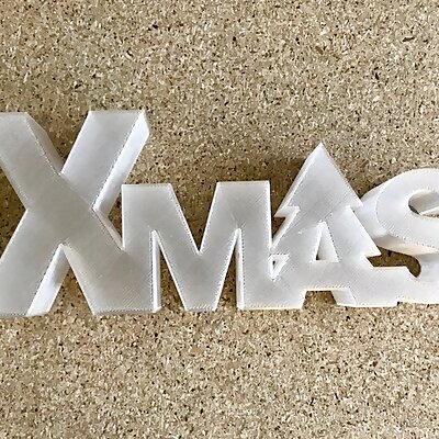 Xmas lettering boxled