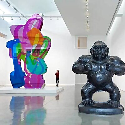 Jeff Koons Gorilla