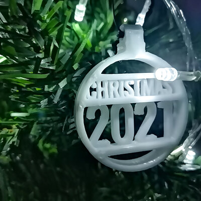 Christmas 2021 Ornament Super Simple