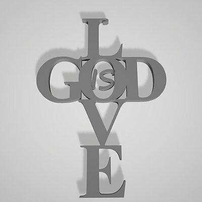 God Is Love cross