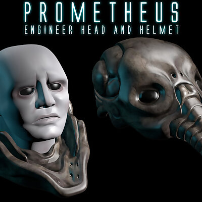 Prometheus Engineer Head  Helmet