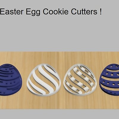 Egg cookie cutters