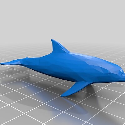 Low Poly Dolphin