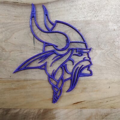 Minnesota Vikings Logo Outline