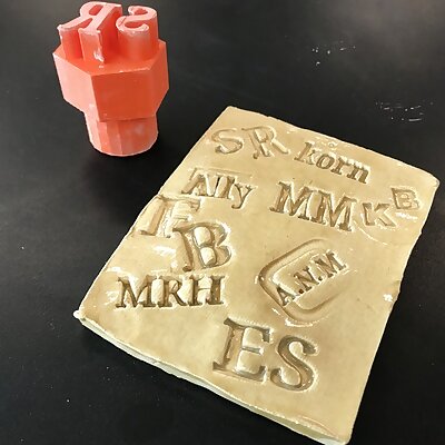 Makers Mark Stamps for Clay