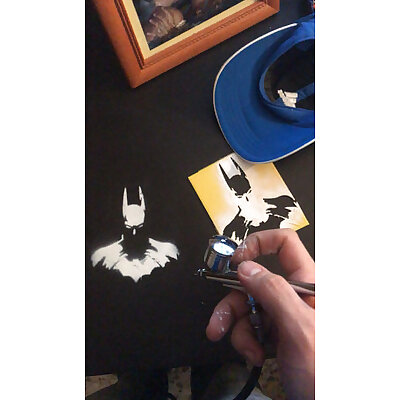 Batman Sh Stencil