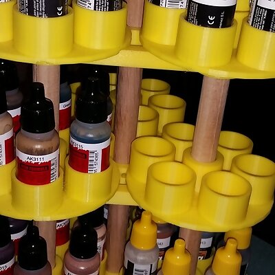 Rotating paint stand for 17ml Paint Bottles AMMO of MIG
