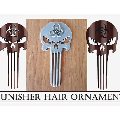 Punisher Hair Ornament Remix