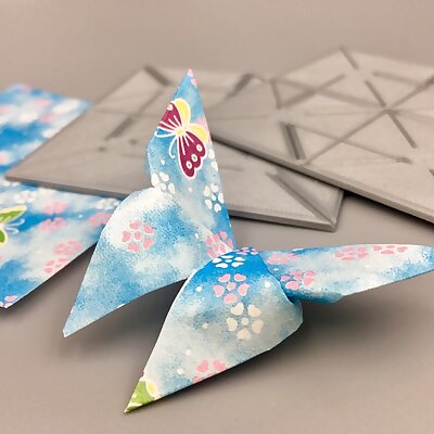 Origami Press  Yoshizawa Butterfly
