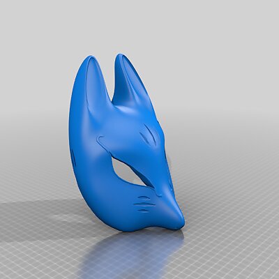 Fox Mask KitsuneMegitsune