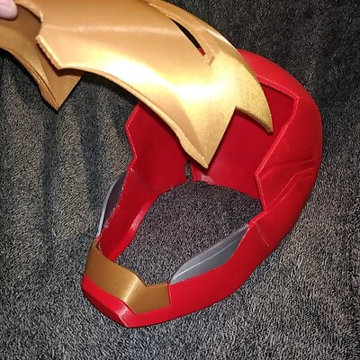 Hinged Iron Man MK85 Helmet 40hr