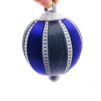 Christmas Tree Bauble with secret compartment