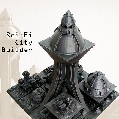 Sci Fi City Builder