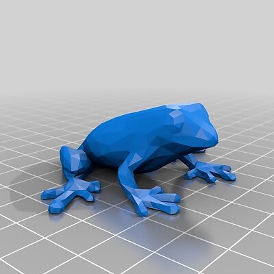 Low Poly Frog
