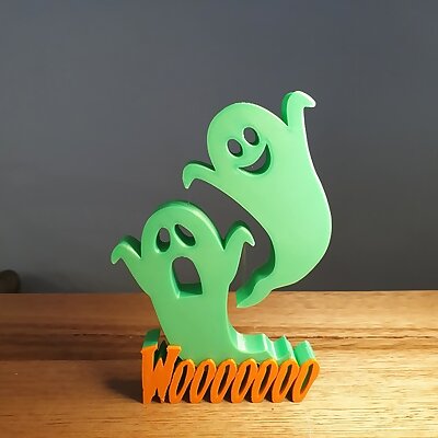 Floating Ghosts Halloween Ornament
