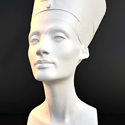 Nefertiti  Real 3D SCAN By Nora AlBadri and Jan Nikolai Nelles