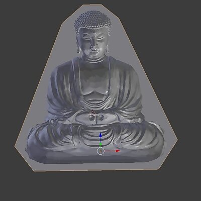 Buddha Optical Illusion Mould Stand
