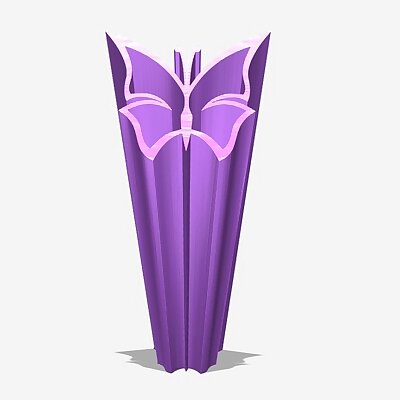 Butterfly vase